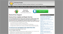 Desktop Screenshot of driverstools.com